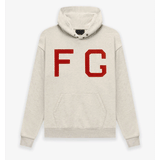 Fog Fear of God Hoodie Chest Big Red Letter FG Hooded Sweater Loose Couple Coat