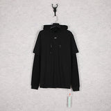 Autumn And Winter Off Back Splash Ink Spray Paint Arrow Hooded Sweater