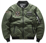 Kanye Bomber Jacket Stand Collar Both Sides Wearable Cotton Clothes Thickened