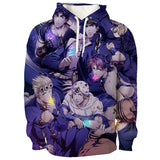 Jojo's Bizarre Adventure 3D Printed Hoodies Sweatshirts