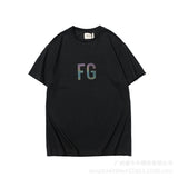 Fog Colorful FG Printed round Neck Short Sleeve fear of god