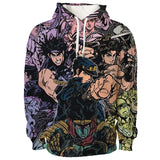 Jojo's Bizarre Adventure 3D Printed Hoodies Sweatshirts