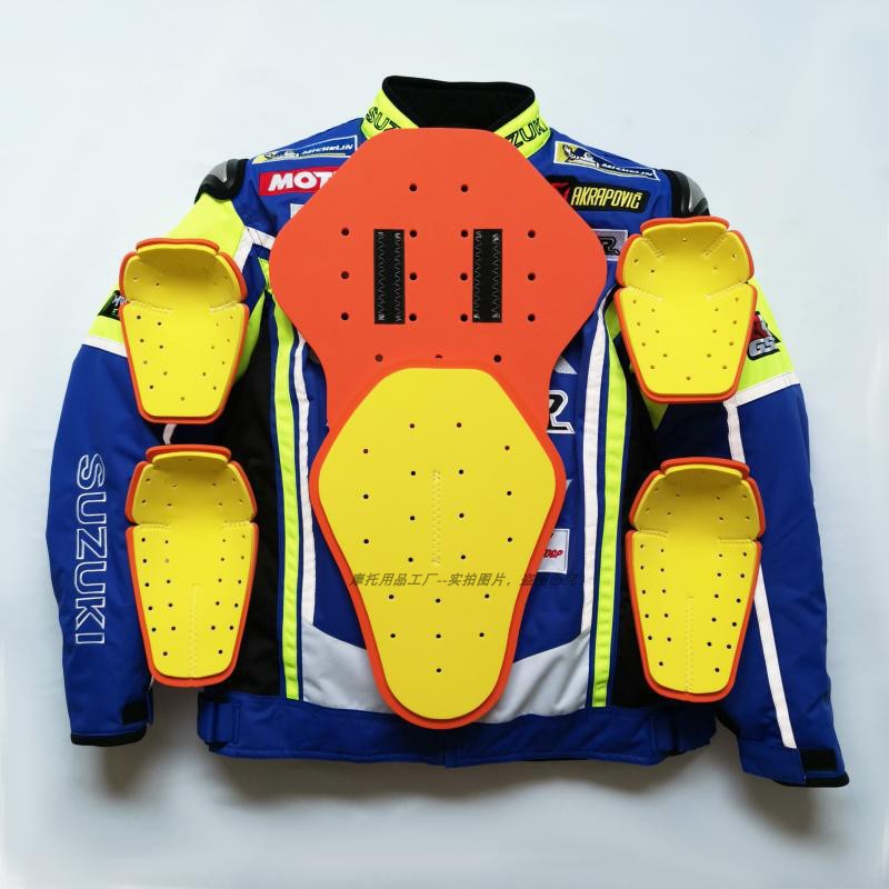 Four Seasons Cycling Clothing Men's Motorcycle Racing Suit Sports Car Drop-Resistant Motorcycle Loose Sports Large Size Knight Racing Jackets