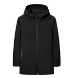 Veste Homme Mi Saison Coat Men's Spring and Autumn Trends Loose and Handsome Men's Clothing Autumn Hooded Casual Mid-Length Jacket