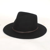 Fedora Golf Hats Fall/Winter Woolen Hat Women's Retro