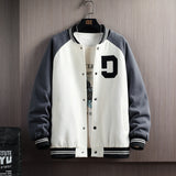 Varsity Jacket for Men Baseball Jackets Men Autumn Top Casual Coat Men's Clothing
