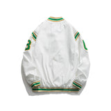 Varsity Jacket For Men Baseball Jackets Baseball Shirt Men's Flight Jacket Letter Baggy Coat