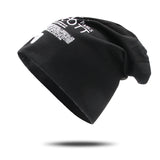 Mens Beanies Spring and Autumn Toque Printed Letters Confinement Cap Hiphop Men Women Sleeve Cap