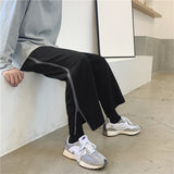 Men Pants Thin Sports Straight Pants