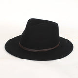 Fedora Golf Hats Fall/Winter Woolen Hat Women's Retro