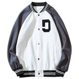 Veste Homme Mi Saison Jacket Men's Youth Baseball Uniform Baseball Collar Jacket Autumn Stitching Cardigan Men