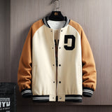 Varsity Jacket for Men Baseball Jackets Men Autumn Top Casual Coat Men's Clothing