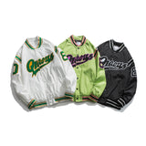 Varsity Jacket For Men Baseball Jackets Baseball Shirt Men's Flight Jacket Letter Baggy Coat