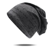 Mens Beanies Spring and Autumn Toque Printed Letters Confinement Cap Hiphop Men Women Sleeve Cap