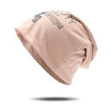 Mens Beanies Spring and Autumn Toque Printed Letters Confinement Cap Hiphop Men Women Sleeve Cap