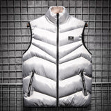 Men's Vest Casual Sleeveless Jacket Men Jacket Men's Vest Spring, Autumn and Winter Coat