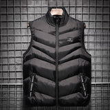 Men's Vest Casual Sleeveless Jacket Men Jacket Men's Vest Spring, Autumn and Winter Coat