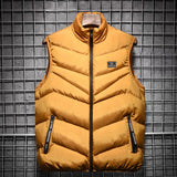 Men's Vest Casual Sleeveless Jacket Men Jacket Men's Vest Spring, Autumn and Winter Coat