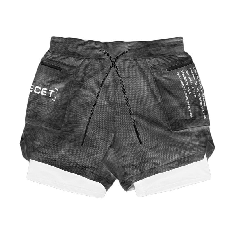 jogging shorts for men Summer Camouflage Men's Shorts Fashion Men's Double-Layer Shorts Body Brothers Casual Men's Clothing