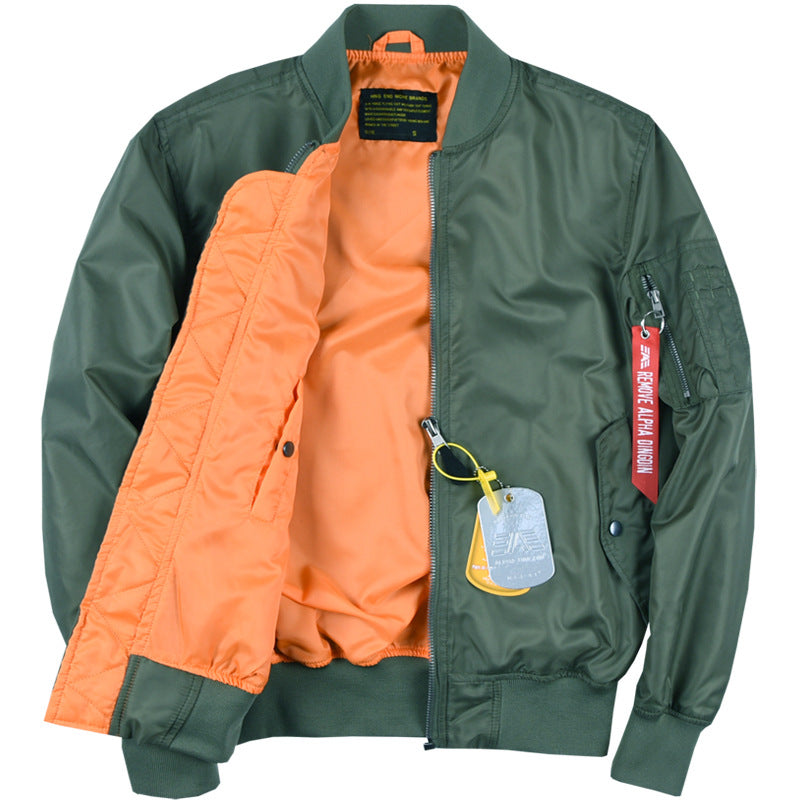 Kanye Bomber Jacket Thin Jacket Baseball Uniform