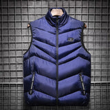 Men's Vest Casual Sleeveless Jacket Men Jacket Men's Vest Spring, Autumn and Winter Coat