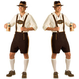 Lederhosen German Beer Festival Costume Halloween Cosplay Uniform