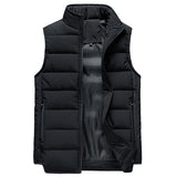 Men's Vest Casual Sleeveless Jacket Men Jacket Sleeveless Autumn and Winter Horse Men's Cotton Top