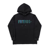 Vlone Hoodie Men's Loose Oversize Couple Hooded plus Size Sports Sweater