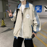 Veste Homme Mi Saison Men's Clothing 2020 Men's Jacket Autumn Fashion Loose Stand Collar Coat Men