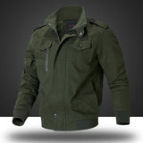 Veste Homme Mi Saison Men's Cotton Washed Jacket Men's Jacket Casual Men's Youth Stand Collar Spring and Autumn Men's Jacket Jacket