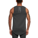Fitness Mens Sleeveless T-shirt Gym Training Tank Tops & Stringer Vests Summer Fashion Men's Vest Workout Casual Sports Men's Clothing plus Size Loose