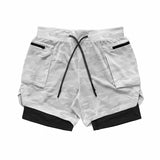 jogging shorts for men Summer Camouflage Men's Shorts Fashion Men's Double-Layer Shorts Body Brothers Casual Men's Clothing