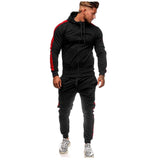 Men′s Athletic Tracksuit Sweat Suits for Men Outfits Men's Suit Fashion Clothing plus Size Loose Fitness Sports Running Casual Fashion