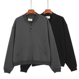 Fog Sweatshirt Essentials Long Sleeve round Neck Sweater