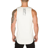Fitness Mens Sleeveless T-shirt Gym Training Tank Tops & Stringer Vests Summer Fashion Men's Vest Workout Casual Sports Men's Clothing plus Size Loose