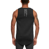 Fitness Mens Sleeveless T-shirt Gym Training Tank Tops & Stringer Vests Summer Fashion Men's Vest Workout Casual Sports Men's Clothing plus Size Loose