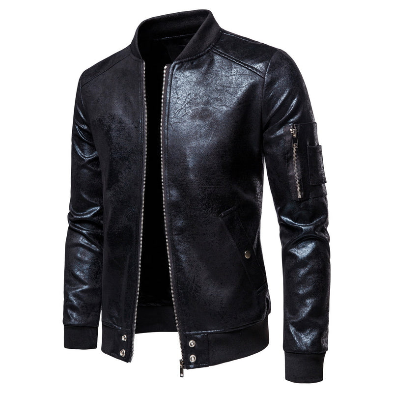 Men's Clothing Fall plus Size Men's Baseball Collar Jacket Casual Coat Men Coat Men Winter Outfit