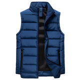 Men's Vest Casual Sleeveless Jacket Men Jacket Sleeveless Autumn and Winter Horse Men's Cotton Top