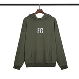 Fog Essentials Hoodie 3N Reflective Laser Dazzling Color Letters Hooded Men and Women Same Style Sweatershirt
