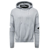 Men Pullover Sweater Autumn Fashion Casual Men's Knitwear Hooded Outerwear Pullover Sweater Sweater