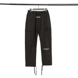 Fog Essentials Pants Reflective Drawstring Overalls Pocket Pants