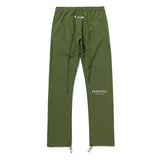 Fog Essentials Pants Spring and Autumn Reflective Drawstring Nylon Trousers for Men and Women