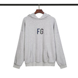 Fog Essentials Hoodie 3N Reflective Laser Dazzling Color Letters Hooded Men and Women Same Style Sweatershirt
