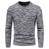 Men's Winter Men's round Neck Slim-Fit Variegated Sweater Sweater Large Size Fashion Casual Bottoming Shirt Men Pullover Sweaters