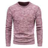 Men's Winter Men's round Neck Slim-Fit Variegated Sweater Sweater Large Size Fashion Casual Bottoming Shirt Men Pullover Sweaters