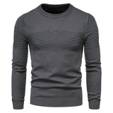 Men Pullover Sweater Men's Sweater Sweater Pullover round Neck Bottoming Shirt Sweater