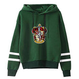Slytherin Hoodie for Men Spring and Autumn Casual Harry Potter Magic College Hooded Sweatshirt Sports Hoodie Hoodie