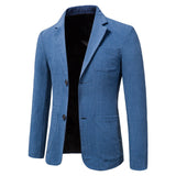 Men's Fall plus Size Suit Jacket Two Buttons Single Western Men's Jacket Men Suits Jacket Men Blazers