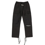 Fog Essentials Pants Reflective Drawstring Overalls Pocket Pants