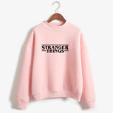 Stranger Things Clothes Loose plus Size plus Size Retro Sports plus Velvet Anime Pullover Sweatshirt Clothes